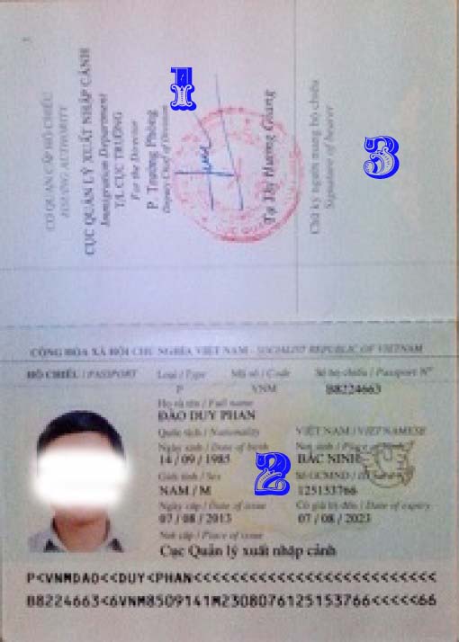 Kiểm tra hộ chiếu đi du học Hàn Quốc khi nhận