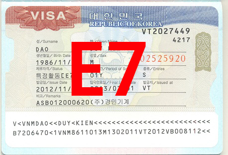 Visa E7 Hàn Quốc - Niềm mơ ước của bao lao động Việt