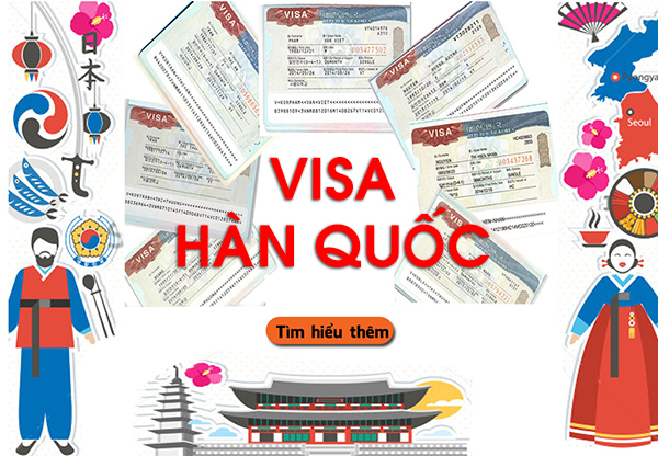 Các loại visa Hàn Quốc | Visa Hàn Quốc có mấy loại?