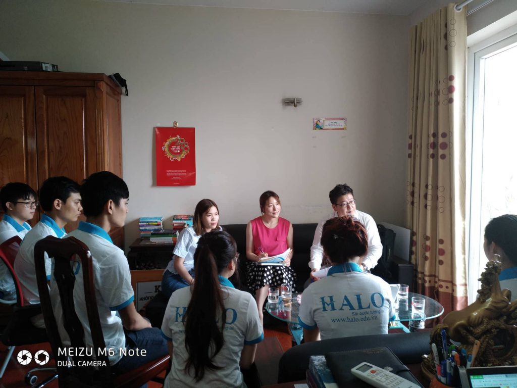 trường Đại học Kyungil phỏng vấn học sinh tại HALO