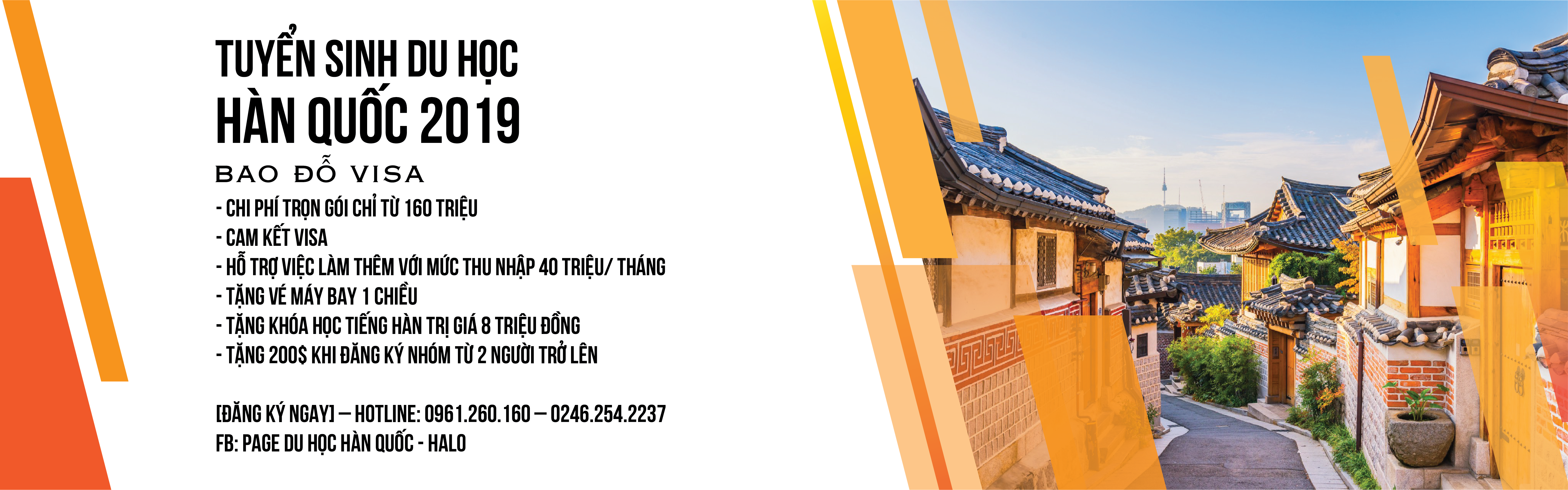 Tuyển sinh DU HỌC HÀN QUỐC 2019