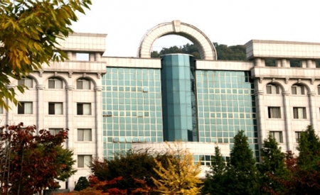 Đại sảnh trường đại học Ansan Hàn Quốc