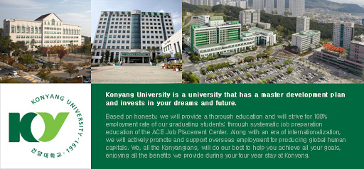 Thông tin mới về Trường Đại học Konyang ở Hàn Quốc Korea.net.vn