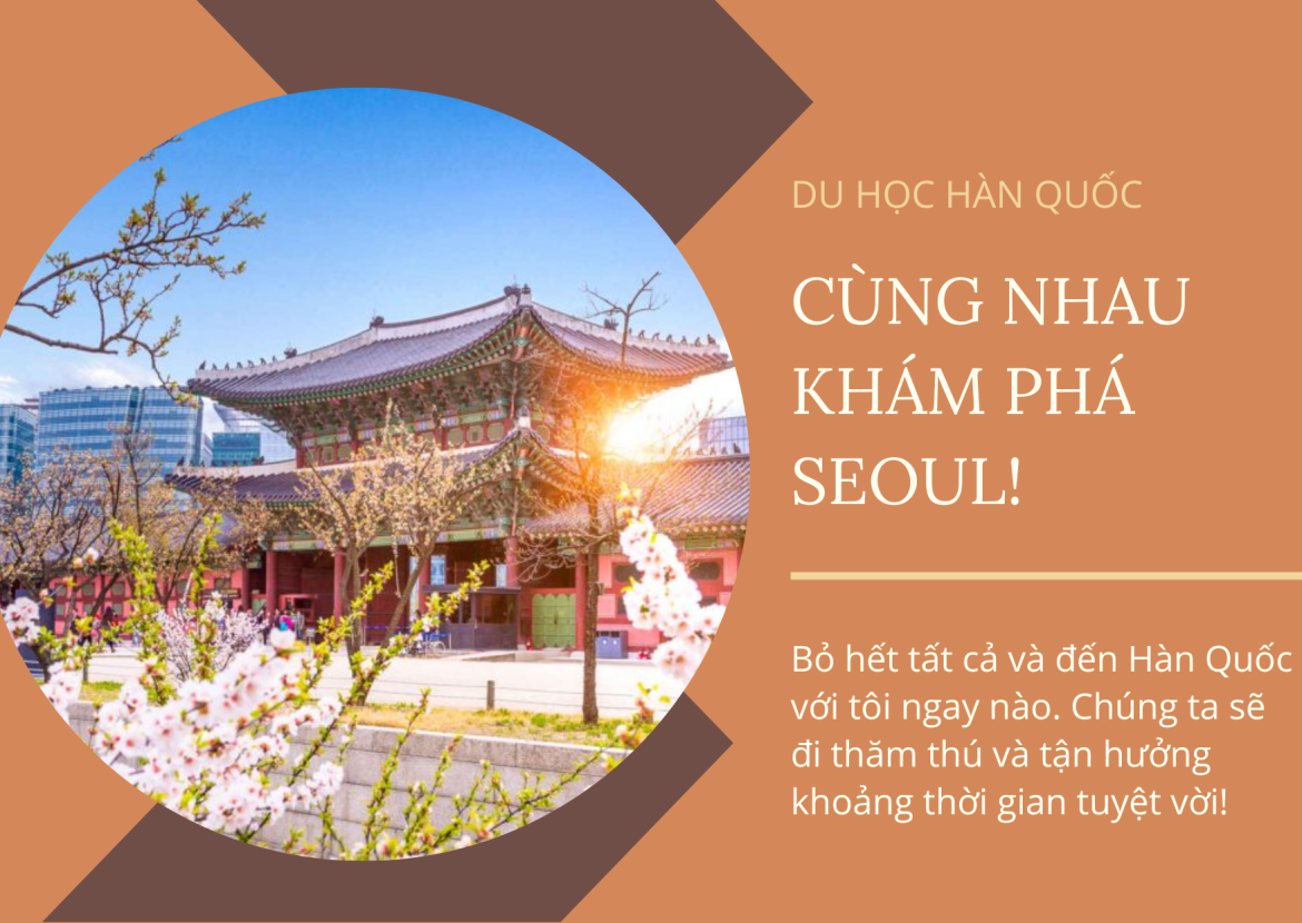 Màu cam Ảnh Hàn Quốc Ngày nghỉ Thiệp