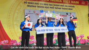 Thí sinh cuộc thi đại sứ du học Halo