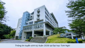 Thông tin tuyển sinh Tịnh Nghi