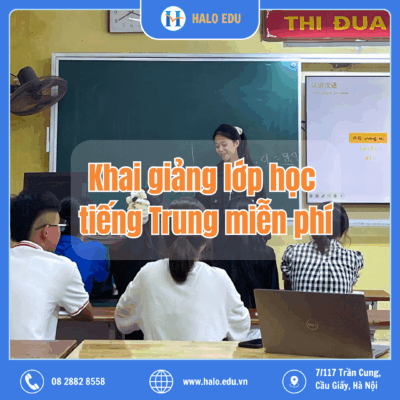 Khai giảng lớp học tiếng Trung miễn phí