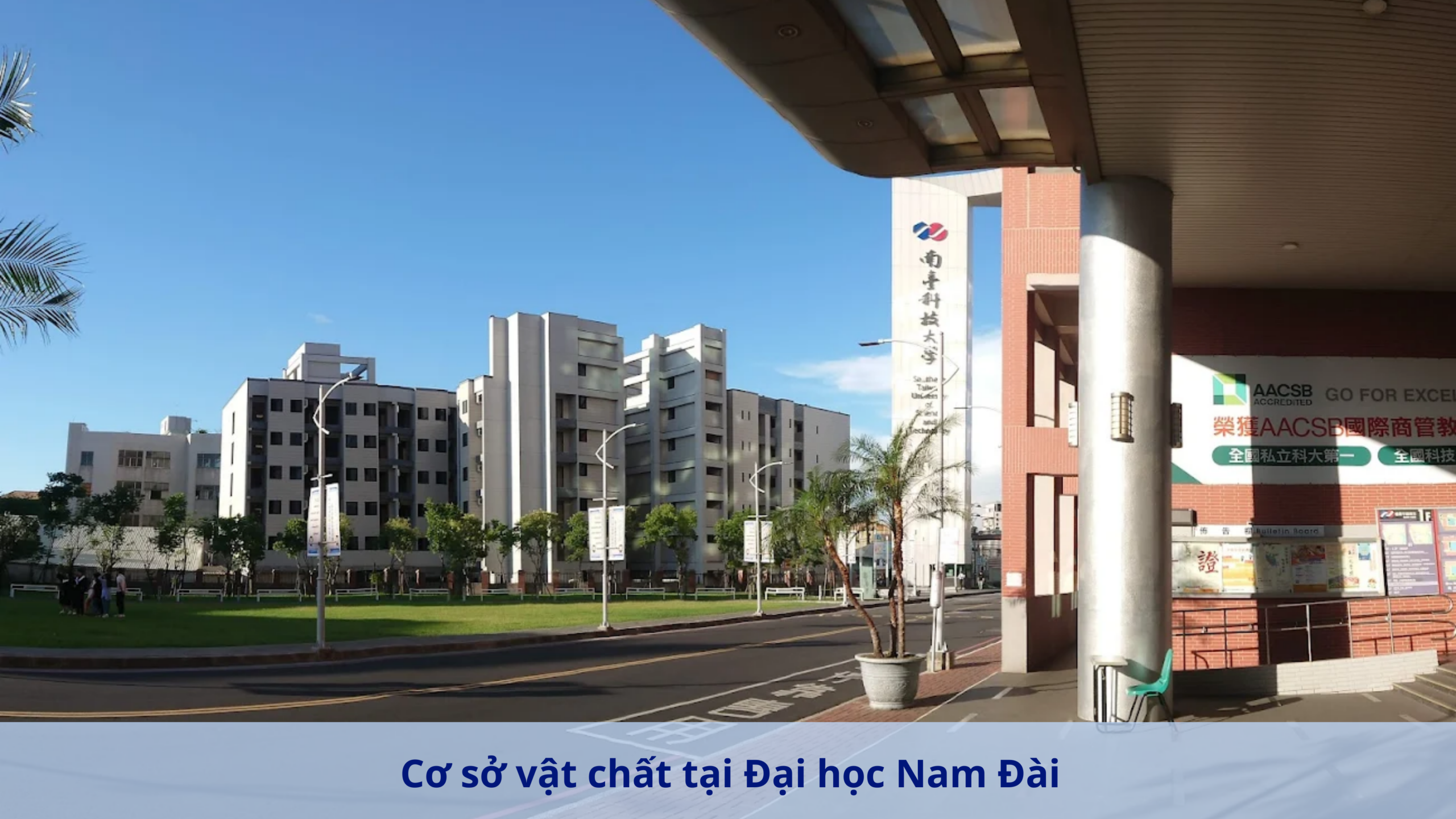 Cơ sở vật chất tại Đại học Nam Đài