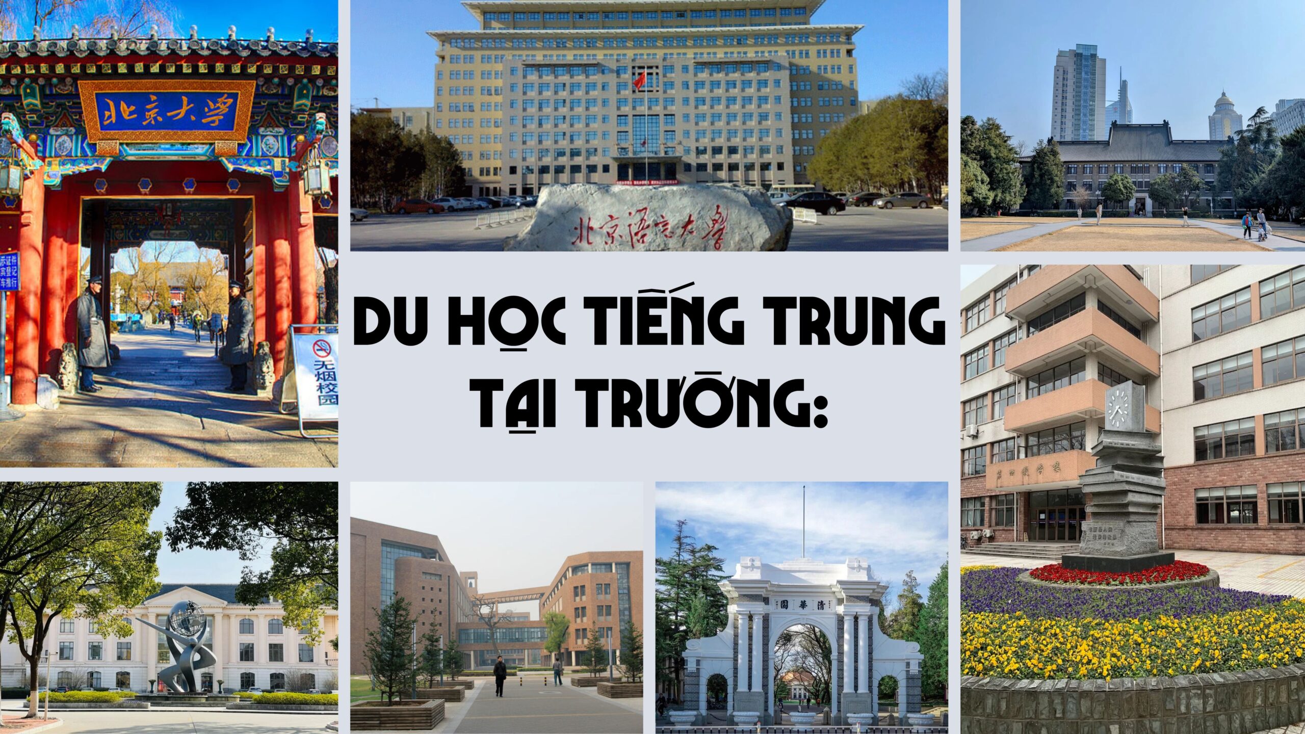 Du học tiếng Trung chọn trường nào?